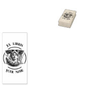 Hermes antiker Gott ex libris Gummistempel (Stempel)