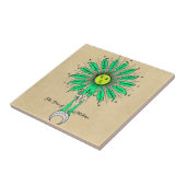 Hermes-Baum von Alchimie Fliese (Seite)