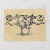 Hermes Bird Alchemy Postkarte (Vorderseite)