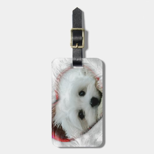 Hermes das maltesische gepäckanhänger (Vorderseite vertikal)