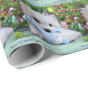 Hermes das maltesische Geschenk-Packpapier Geschenkpapier