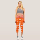 Hermes, der griechische Gott Capri Leggings (Vorderseite)