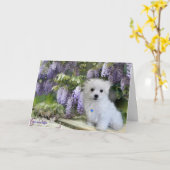 Hermes, die maltesische Geburtstagskarte Karte (Gelbe Blume)