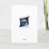 Hermes, die maltesische Geburtstagskarte Karte (Rückseite)