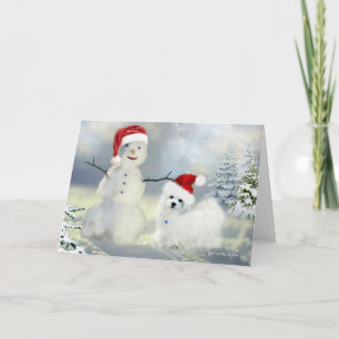 Hermes, die maltesische Weihnachtsgrüßkarte Feiertagskarte