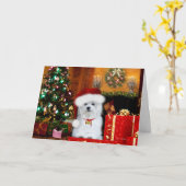 Hermes, die maltesische Weihnachtsgrüßkarte Karte (Gelbe Blume)