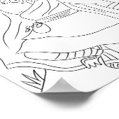 Hermes-Farbseite Poster (Ecke)