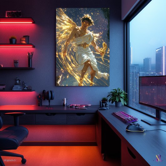 Hermes, Gesandter der Götter - Göttliche Geschwind Poster