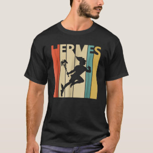 Hermes God Vintag Retro Style Geschenk Männer, Fra T-Shirt
