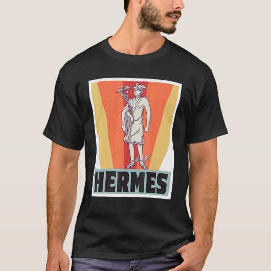 Hermes Griechenland Gott Griechische Mythologie An T-Shirt (Vorderseite)