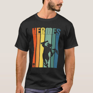 Hermes Griechenland Gott Vintag Retro Medusa Grii T-Shirt