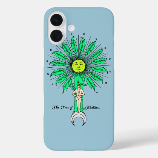 Hermes Heiliger Baum der Alchemie Case-Mate iPhone Hülle (Rückseite)