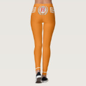 Hermes, Laurels, griechischer Schlüssel, Hermes Wi Leggings (Rückseite)