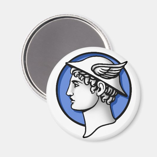Hermes Magnet (Vorderseite/Rückseite)