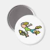 Hermes Magnet (Vorderseite/Rückseite)