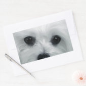 Hermes, Malteser Rechteckiger Aufkleber (Umschlag)