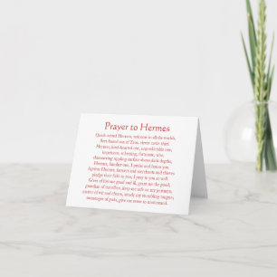 Hermes Notecard Karte