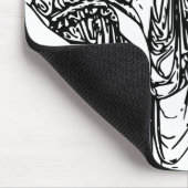 Hermes, Orpheus und Eurydice Mousepad (Ecke)