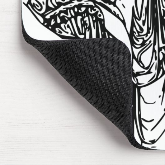 Hermes, Orpheus und Eurydice Mousepad (Ecke)