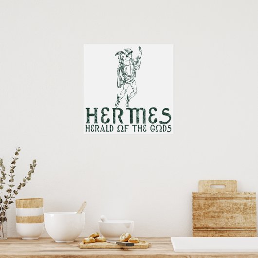 Hermes Poster (Küche)