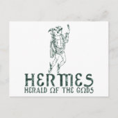 Hermes Postkarte (Vorderseite)