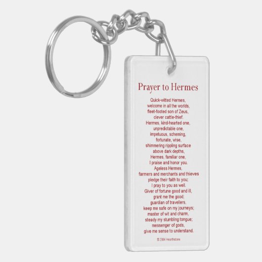 Hermes Schlüsselanhänger (Vorderseite links)