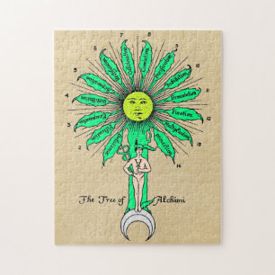 Hermes Tree of Alchemy Puzzle