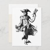 Hermes Trismegistus Alchemy Postkarte (Vorne/Hinten)