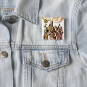 Hermes Trismegistus (Hermes der Beste Dreier) Button (Beispiel)