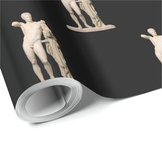 Hermes und der Säugling Dionysus Geschenkpapier (Rolleneckpunkt)