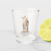 Hermes und der Säugling Dionysus Schnapsglas (Vorderseite)