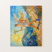 Hermes with Winged Staff and Sandals Walking a Sac Puzzle (Vertikal)