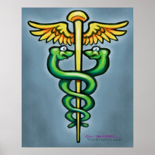 Hermesstab Poster