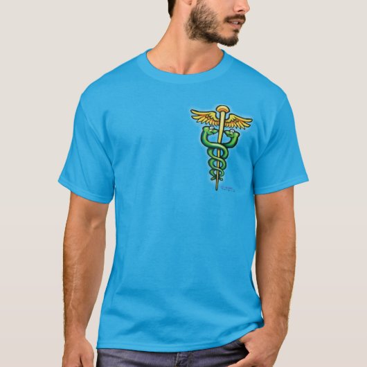 Hermesstab T-Shirt (Vorderseite)