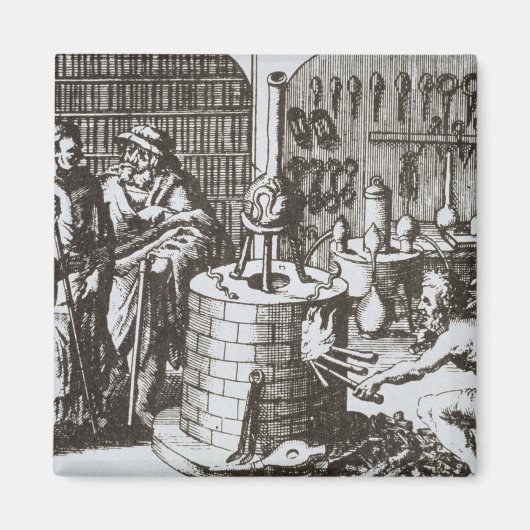Hermetic Philosophen und Alchemist, von "Muse Magnet (Vorne)