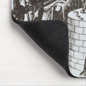 Hermetische Philosophen und ein Alchemist, von Mousepad (Ecke)