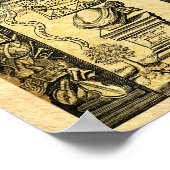 HERMETISCHE WISSENSCHAFT POSTER (Ecke)