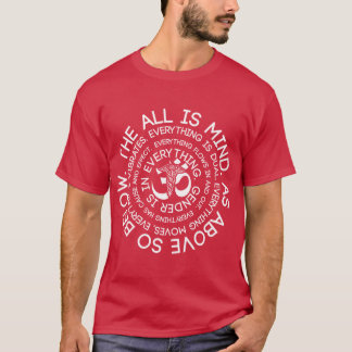 Hermetisches Gesetz: Wie oben, so unten - Esoterik T-Shirt