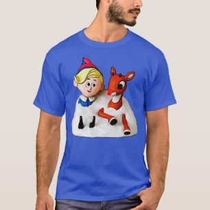 Hermey und Rudolph im Schnee T-Shirt