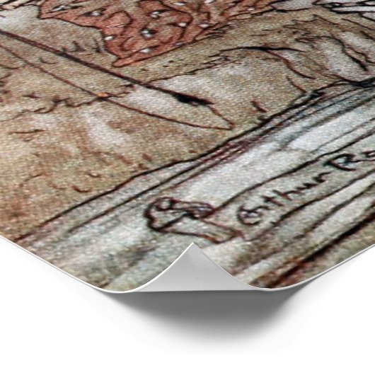 Hermia by Stream Poster (Ecke)