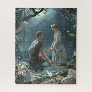 Hermia Lysander & Feen Sommernachtstraum Puzzle