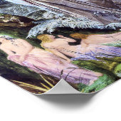 Hermia und Fairies Viktorianische Fairy Art Print Poster (Ecke)