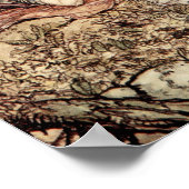 Hermia und Lysander Poster (Ecke)