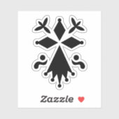 Hermine de Bretagne Aufkleber (Blatt)