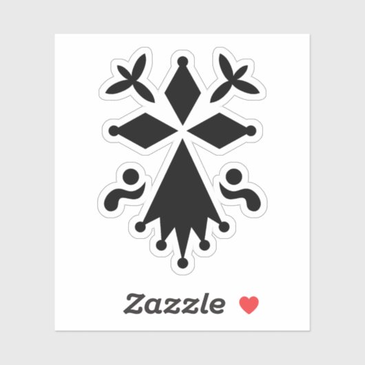 Hermine de Bretagne Aufkleber (Blatt)