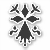 Hermine de Bretagne Aufkleber (Vorderseite)