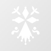 Hermine de Bretagne Fensteraufkleber (Blatt)