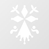 Hermine de Bretagne Fensteraufkleber (Blatt)