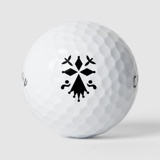 Hermine de Bretagne Golfball (Vorderseite)