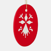 Hermine de Bretagne Keramik Ornament (Rechts)